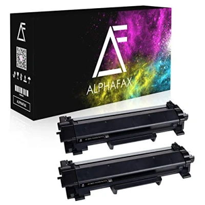 Abbildung von Alphafax 2 Toner XL ersetzt Brother TN2420 TN2410 Doppelpack 2X 3.000 Seiten für HL L2350DW L2370DN L2375DW L2310D MFC L2710DW