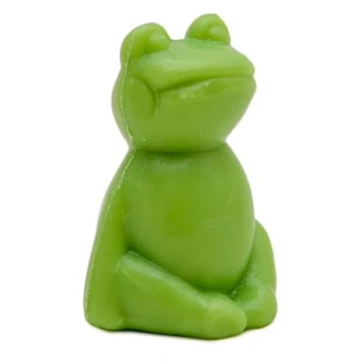 Abbildung von La Maison du Savon de Marseille Seife, französischer Frosch, für Duschgel oder Dekoration, Apfelduft, 20 g