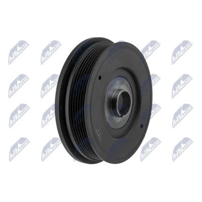Abbildung von NTY RKP PL 004 Kurbelwellenriemenscheibe 6PK 166, 152 RENAULT: MASTER 2 Kasten, LAGUNA Grandtour, 2, OPEL: Vivaro A Kastenwagen