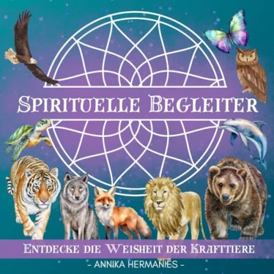 Abbildung von Spirituelle Begleiter: Entdecke die Weisheit der Krafttiere (Malbücher Krafttiere)