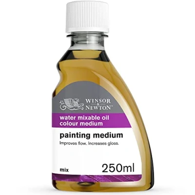 Abbildung von Winsor &amp; Newton 3039725 Artisan Öl Malmittel für wassermischbare Ölfarben Ölmalmittel, 250ml Flasche