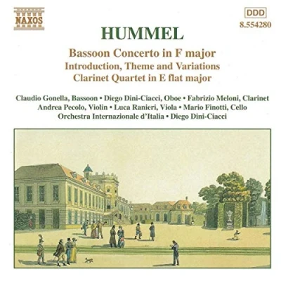 Abbildung von Hummel &quot;Johann Nepomuk Bassoon Concerto in F major
