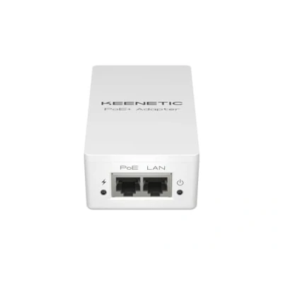 Abbildung von Keenetic PoE+ Gigabit Adapter mit 30 W Netzteil