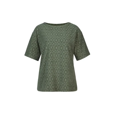 Abbildung von Calida Healing Kurzarm Nachtwäsche Shirt, Damen, Größe: 40/42, Laurel green