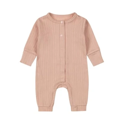 Abbildung von Dirkje Girls 1 PCE Babysuit Organic Cotton Dusty Pink Size 44