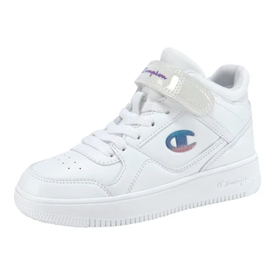 Abbildung von Champion Rebound Vintage MID Unisex Basketballschuh für Kinder, Größe: 28, White Pu