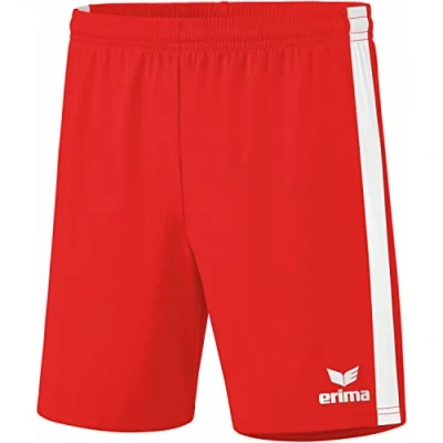 Abbildung von Erima Fussball Retro STAR kurze Sporthose, Herren, Größe: Medium, Rot/weiss
