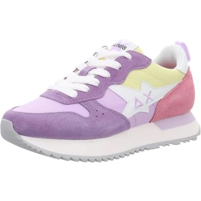 Abbildung von Sun68 Sneaker low, Damen, Größe: 39, Lilac Schuhe