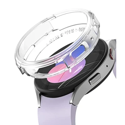 Abbildung von Ringke Air Sports Kompatibel mit Samsung Galaxy Watch 5 Hülle [40mm] Flexible Leichte TPU Robuste Kratzfeste Schutzhülle Matte Clear