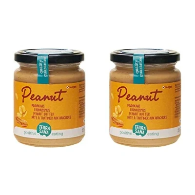 Abbildung von Terra Sana bio Erdnussmus Erdnussbutter fein vegan 2 x 250g