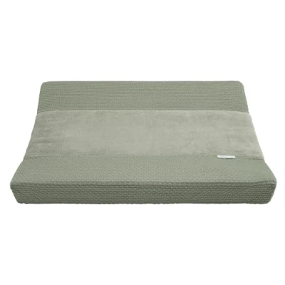 Abbildung von Baby&#039;s Only Baby Wickelauflagenbezug 45x70 cm Bezug für Wickelauflage Sky Strickbezug Wickelunterlage Aus Baumwolle alle Standard Wickelauflagen Urban Green