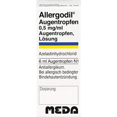 Abbildung von Allergodil Augentropfen 0,5 mg/ml 6 ml
