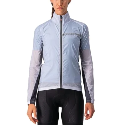Abbildung von CASTELLI Women&#039;s Squadra Stretch W Jacket, Silbergrau/dunkelgrau, S
