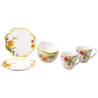Abbildung von Villeroy &amp; Boch Spring Awakening Frühstücks Set für 2, 6tlg.