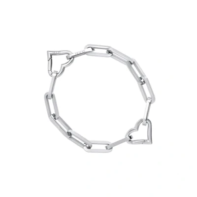 Abbildung von iXXXi Connect Verbundarmband Benja Silber 19.5cm, Edelstahl, Kein Edelstein