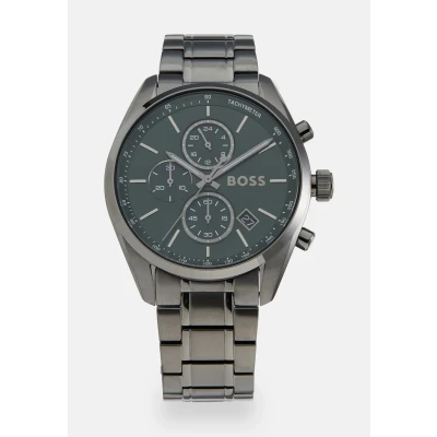 Abbildung von BOSS Grand PRIX Chronograph, Herren, Größe: One Size, Black/green
