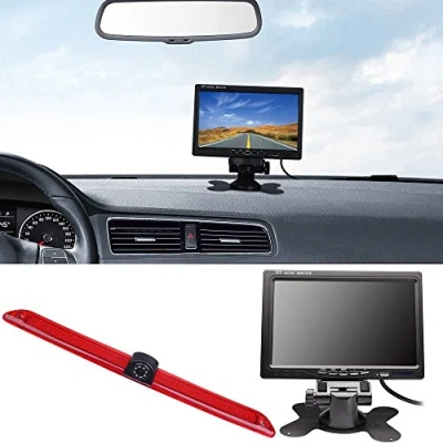 Abbildung von 【Rückfahrkamera Kit】 7 Zoll TFT LCD Auto Monitor + Bremsleuchte Rückfahrkamera Transportster Ersatz für Van Mercedes Benz Sprinter W906 W907 W910 316 CDI Viano Transit Ducato VW Crafter Master