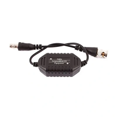 Abbildung von Koaxial Video Erdungsisolator Balun BNC Stecker auf Buchse für CCTV Kamera