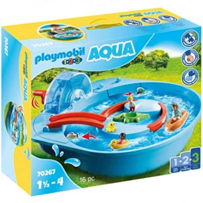 Abbildung von Playmobil 70267 123 Fröhliche Wasserbahn