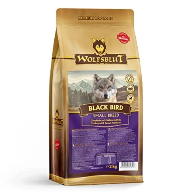 Abbildung von Wolfsblut Black Bird Small Breed 2 kg Truthahn Trockenfutter Hundefutter Getreidefrei