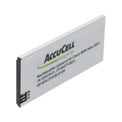 Abbildung von AccuCell Neu Nachbauakku Passend für Den Cisco 8800 Akku 8821, 74 102376 01, CP BATT GP S10 374192 010H