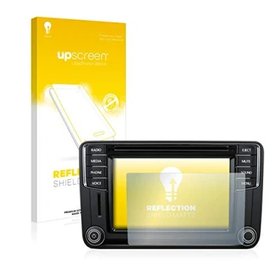 Abbildung von upscreen Entspiegelungs Schutzfolie für Volkswagen T6 2015 Discover Media Plus 6.33&quot; Displayschutz Folie Matt [Anti Reflex, Anti Fingerprint]