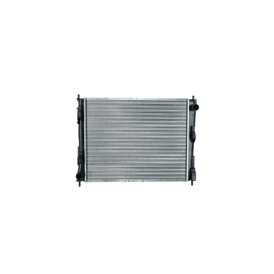 Abbildung von NRF 53992 Kühler, Motorkühlung Aluminium 494 392 18 Kühlrippen mechanisch gefügt RENAULT: Twingo 2, II Kasten / Schrägheck