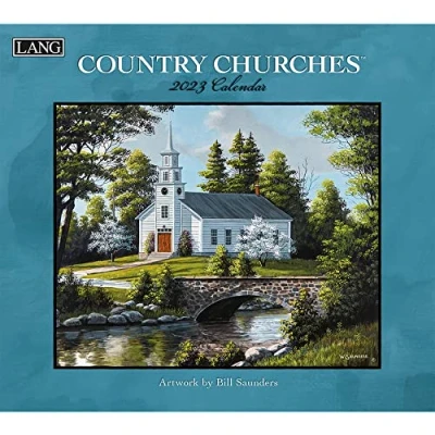 Abbildung von LANG Country Churches Wandkalender 2023
