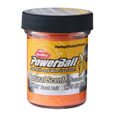 Abbildung von Berkley Powerbait Trout Bait Fruits Forellenteig (50g) Fluo Orange