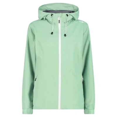 Abbildung von CMP Woman Jacket FIX HOOD Regenjacke / wasserabweisende Jacke, Damen, Größe: 36, Jade