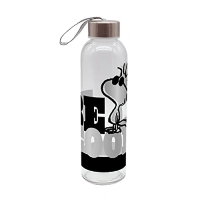 Abbildung von Geda Labels GmbH Trinkflasche Peanuts Be Cool, Schwarz, 500 ml, spülmaschinengeeignet