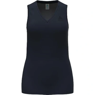 Abbildung von ODLO Vneck Singlet Active Unterhemd/shirt, Damen, Größe: 38/40, Dark sapphire