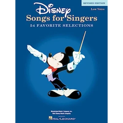 Abbildung von Disney Songs For Singers Low Voice PVG: Noten für Tiefe Stimme, Klavier, Gitarre