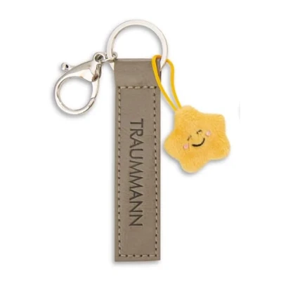 Abbildung von NICI Schlüsselanhänger Traummann Kunstlederband olive 10cm mit Stern