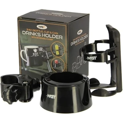 Abbildung von NGT 3 In 1 Bottle Cup &amp; Can Drinks Holder Karpfenstuhl