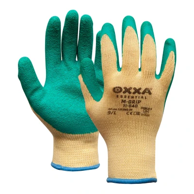 Abbildung von Arbeitshandschuh OXXA M Safe Grip 11 540 Größe 7 S Grün/Gelb