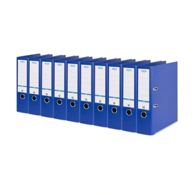 Abbildung von Elba Premium Akten Ordner A4, smart Pro plus, 8 cm breit, Kunststoff Ordner, blau, 10 Stück