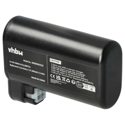 Abbildung von vhbw 1x Akku Ersatz für Electrolux OSBP72LI25, 405537959/0, 4060001007 Saugroboter (2000 mAh, 7,2 V, Li Ion)
