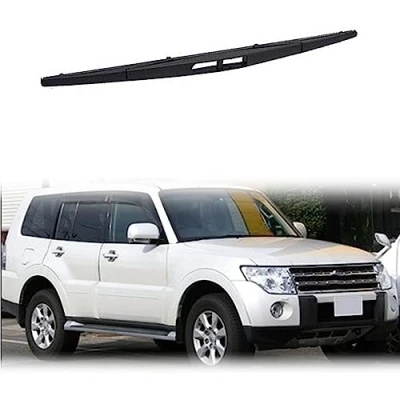 Abbildung von Scheibenwischer Hinten für mitsubishi pajero shogun montero v80 2007 2015, Heckscheiben Wischer Gummi Reinigungsfenster Ersatzteile