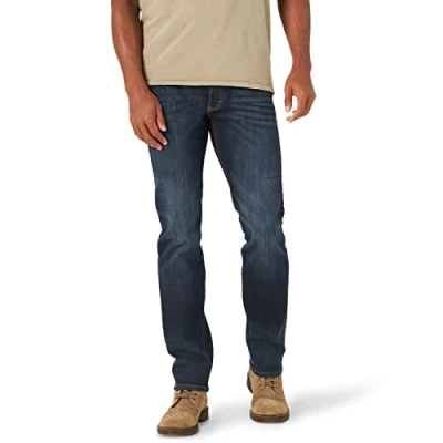 Abbildung von Lee Herren Slim Straight Leg Extreme Motion Pantalones Vaqueros de Pierna Recta44 رو اللرر ا للو لو ل Performance Series Calça Justa E Reta Com Movimento Extremo Jeans, Reise, 40W / 30L