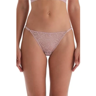 Abbildung von DAGI Geometric Regular Waist Brazilian Slip, Damen, Größe: XL, Pink