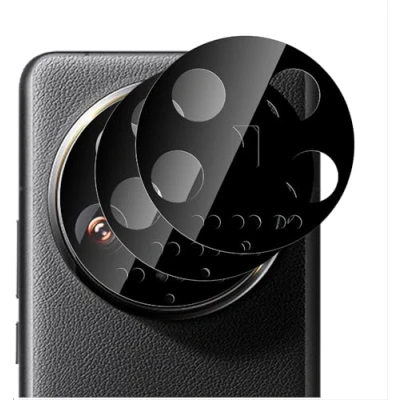 Abbildung von GIOPUEY 2 Stück [Kompletter Schutz] Kameraschutz Kompatibel mit Xiaomi 14 Ultra, HD Glas Schutzfolie [Anti Fingerabdruck] Camera Protector für Ultra