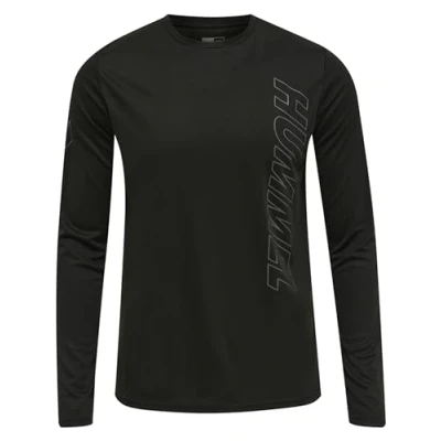 Abbildung von Hummel Topaz Langarmshirt, Herren, Größe: Medium, Black