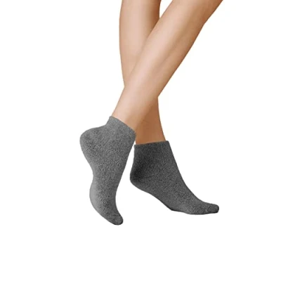 Abbildung von KUNERT Damen Socken Homesocks ohne Gummifäden Carbone 2580 35/38