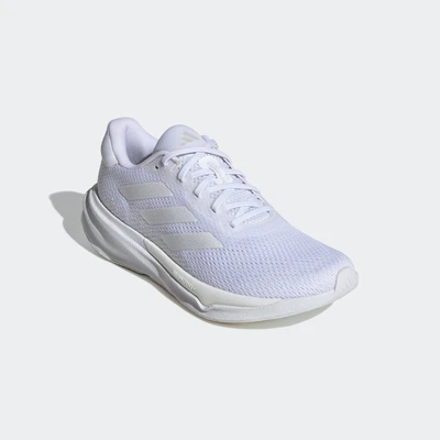 Abbildung von adidas Performance Supernova Stride Laufschuh Neutral, Damen, Größe: 42, White/zero metallic/crystal white Schuhe