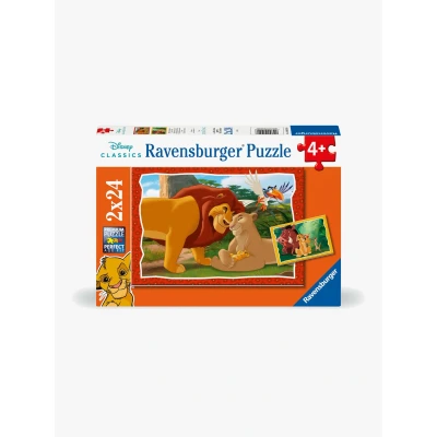Abbildung von Ravensburger König Der Löwen Puzzles 2x24 Teile