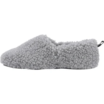 Abbildung von Hush Puppies Emily Kunstfell Damen Grau Hausschuhe