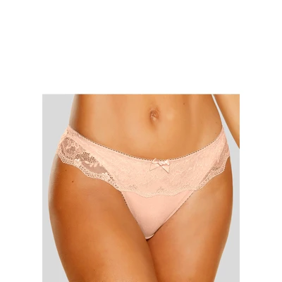 Abbildung von Lascana String String, Damen, Größe: 32/34, Toffee