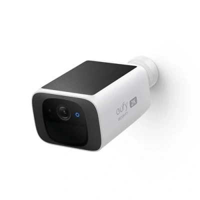 Abbildung von eufy Security überwachungskamera aussen S220 SoloCam, 2K Auflösung, Nonstop Power mit Solar, 2,4 GHz WLAN, ohne ABO, monatliche Kosten (Generalüberholt)