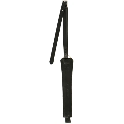 Abbildung von Freejump Steigbügelriemen Progrip Leder Schwarz L